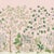 Sanderson Sycamore and Oak Wallpaper in Wild Rose - a Sample For Sale