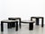 Condition: Good condition with minor scratches or chips. All four tables have reversible tabletops. Stackable. Gianfranco...