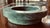 Modern 1980's Modern Circular Green Marble Wine Bottle Coaster For Sale - Image 3 of 4