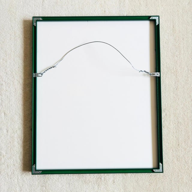 Vintage Geometric Abstract Serigraph by H. Gilbert For Sale - Image 11 of 11