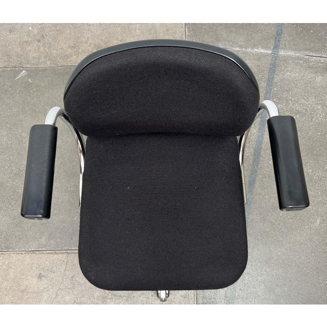 Vintage German Model Eurochair 5600 Office Swivel Chair by Fritz Makiol for Girsberger, 1970s For Sale - Image 6 of 18