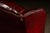 Vintage Tufted Leather Wingback Chesterfield Armchair in Oxblood For Sale - Image 13 of 15