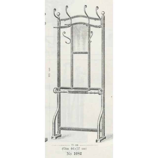 No.1082 Coat Rack attributed to J&J Kohn, 1890s For Sale - Image 13 of 14