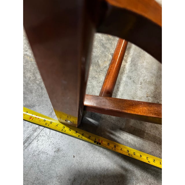 1970s Wooden Italian Valet Collapsible Chair For Sale - Image 10 of 10