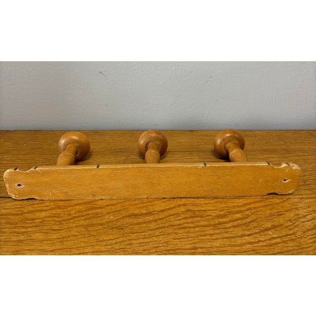 Early 20th Century Vintage French Coat Rack Hooks For Sale - Image 5 of 5
