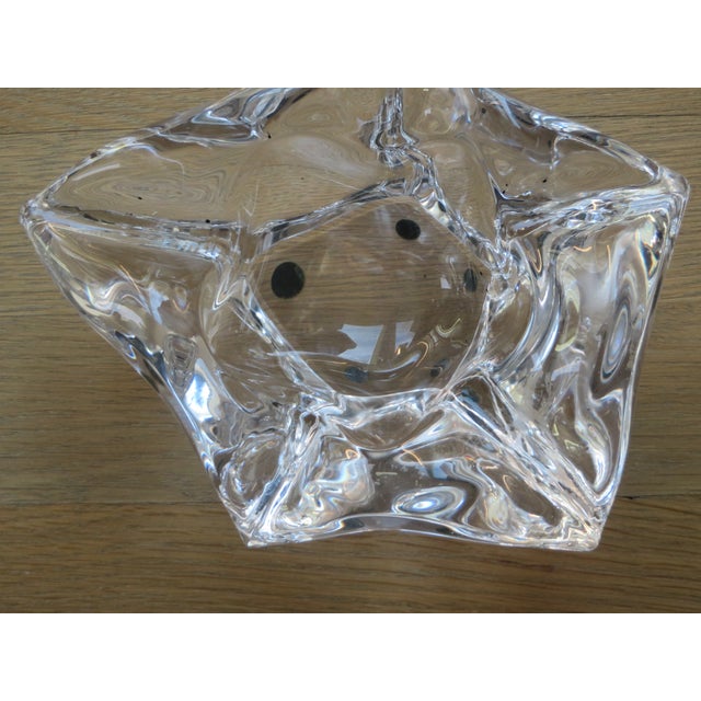 Lead Crystal Big Cigar Ashtray Chairish