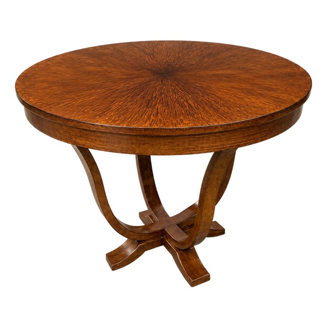 Modern Round Foyer / Center Table by Artifacts For Sale