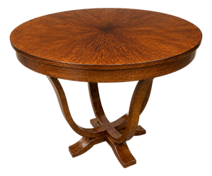 Modern Round Foyer / Center Table by Artifacts
