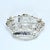 Traditional Mid 20th Century Crown Brooch With Pearls Sapphires and Diamonds in Platinum Setting For Sale - Image 3 of 4