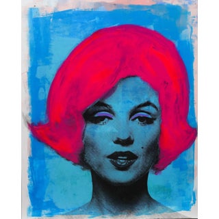 Marilyn Monroe Painting by Dane Shue For Sale