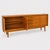 Contemporary Mid-Century Modern Architectural Sideboard in Okoumé For Sale - Image 3 of 6