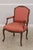 1980s Pair of Lewis Mittman Louis XV Fauteuil Armchairs For Sale - Image 5 of 18