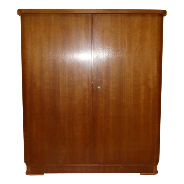 Linen Cupboard with 2 Drawers, 1950s For Sale