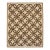 Abaca Natural Premium Fiber Rugs Brown Tan and Cream 6x9Ft. For Sale