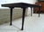 Mid-Century Modern Vintage Modern Black Lacquered Bench For Sale - Image 3 of 6
