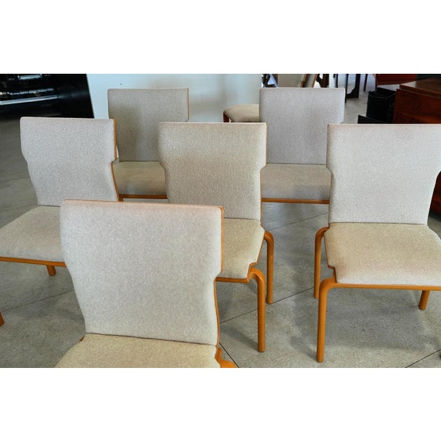 Brown 1970s Sanders Int. Stacking MCM Dining Chairs 22 Available For Sale - Image 8 of 12