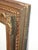 36 5/8" H Vintage French Country Gold Ornate Picture Frame W Green Inner Strip For Sale In Los Angeles - Image 6 of 14