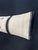 Turkish Hemp Pillow Cushion Natural Beige Black Cushion Cover 14x45 For Sale - Image 4 of 4