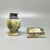 Mid-Century Modern Mid-Century Modern Italian Onyx Smoking Set with Table Lighter & Ashtray, 1960s, Set of 2 For Sale - Image 3 of 8