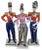 Antique A.J. Uffrecht & Co Germany Porcelain Soldier Figurines - Set of 3 For Sale - Image 13 of 13