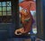 A whimsical and beautifully detailed contemporary oil painting on canvas by listed artist Alexander Kozelsky, dated 2000....
