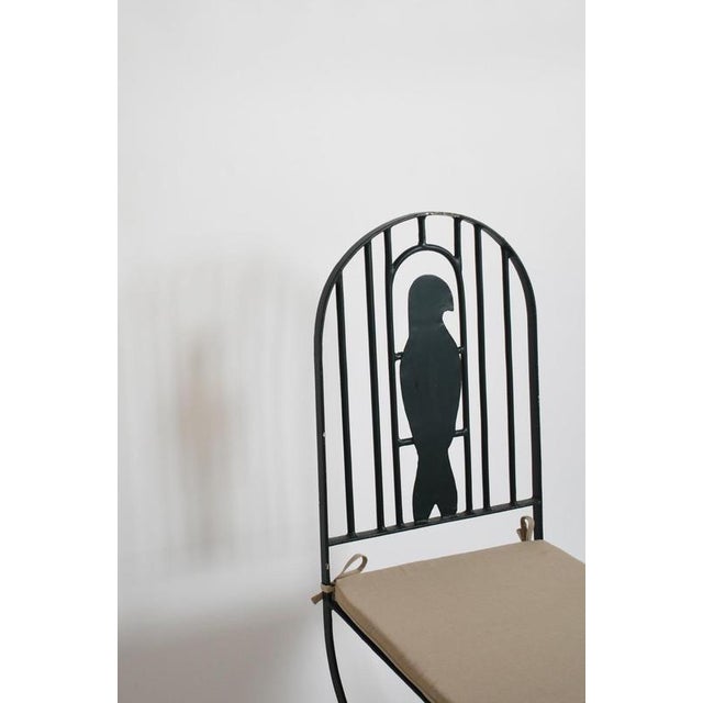 1960s Wrought Iron Bird Cage Chairs, 1960s., Set of 2 For Sale - Image 5 of 6