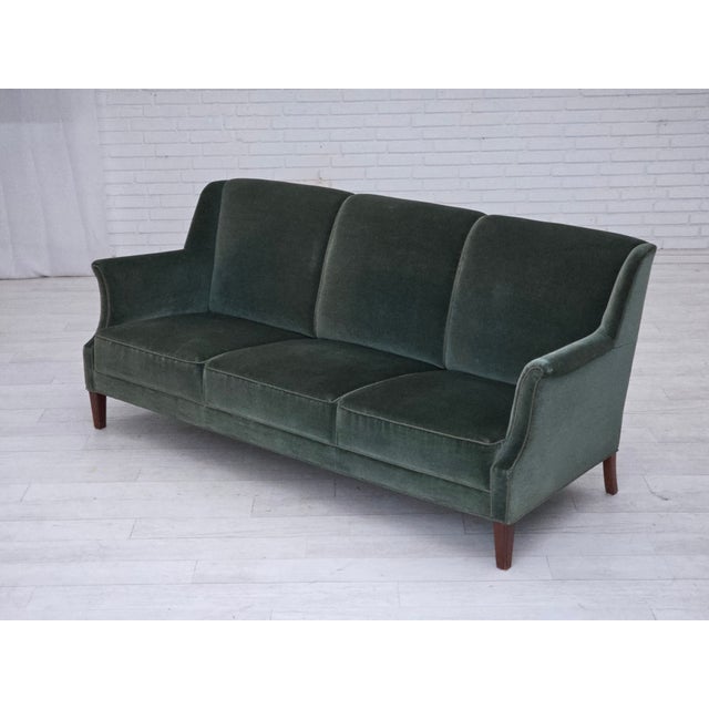 Vintage Danish Three-Seater Sofa, 1960s For Sale - Image 11 of 18