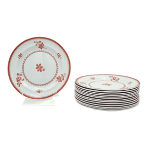 Set of Fourteen Spode Gloucester Dessert Plates, England Circa 1920