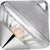 Modern Waterford by Visual Comfort Signature Copper Coast 12" Rechargeable Accent Light in Polished Nickel with Clear Crystal For Sale - Image 3 of 3