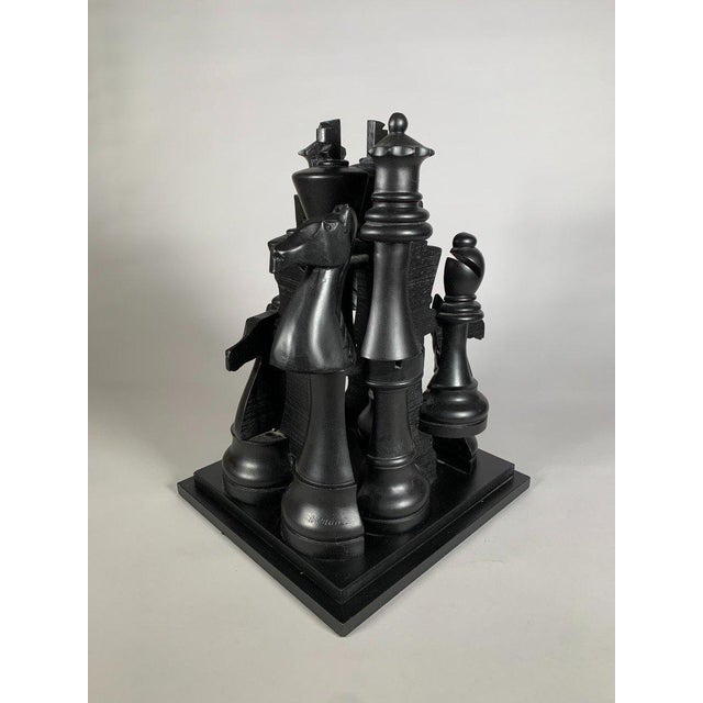 Arman Fernandez (1928-2005) - Sculpture, Gambit, The Great Chess Game (2003) - 45 cm For Sale - Image 9 of 11