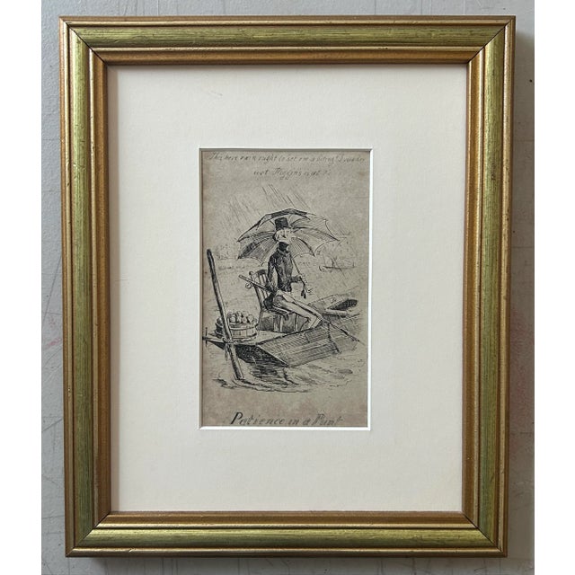 Set of 6 Framed Victorian English Alphabet Prints Related to Sport and Hunting by Henry Heath Circa 1840 For Sale - Image 4 of 11