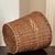 Tan Large Mid-20th Century Natural Wicker Planter Basket For Sale - Image 8 of 18
