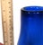 Mid-Century Blown Glass Vase Cobalt Blue 9" For Sale In New Orleans - Image 6 of 11
