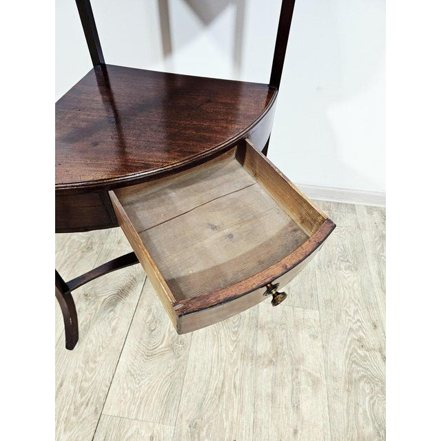 Antique Mahogany Washbasin, England, Early 19th Century For Sale - Image 13 of 17