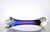Vintage Blue Glass Vase, Italy, 1970s For Sale - Image 4 of 5