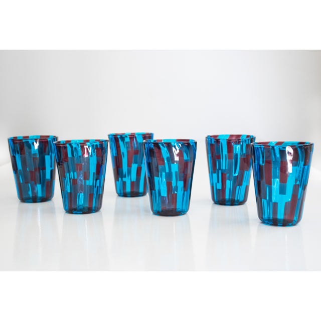 Murano Glasses by Mariana Iskra, Set of 6 For Sale - Image 16 of 17