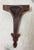 Antique 19th Century Neoclassical Bronze Clad Half Moon Clock Wall Shelf Shelve For Sale - Image 9 of 9