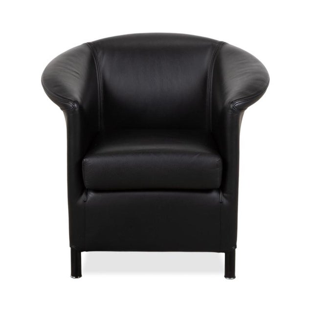 Aura Leather Chair by Paolo Piva for Wittmann For Sale - Image 12 of 13