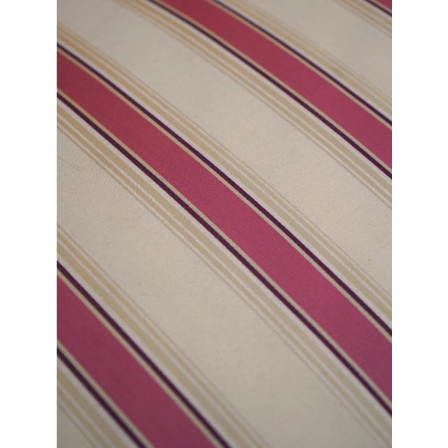 Vintage Upholstered Georgian Style Rolled Arm 6 Leg Loveseat For Sale - Image 13 of 18