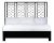 Infinity Platform Bed King, Black For Sale