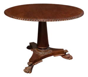 American Classical Mahogany Center Table C. 1820