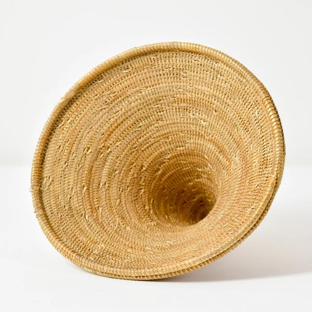 Textile Early 20th Century Tutsi Basket Lid Rwanda For Sale - Image 7 of 7