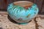 Edmond Lachenal (1855-1930). Earthenware cachepot with polychrome decoration of a bird, butterflies, and flowers. Signed...