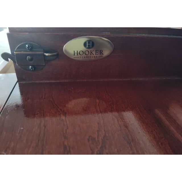 Brown Hooker Leesburg Executive Desk For Sale - Image 8 of 14