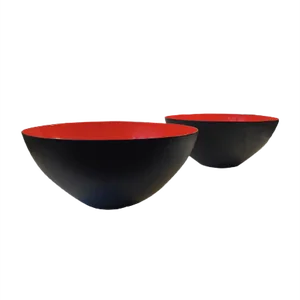 Modernist Krenit Bowls by Herbert Krenchel for Torben Ørskov, 1950s, Set of 2