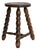 1970s French Bobbin Stool For Sale