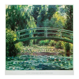 1950s After Claude Monet "The Pool of Water Lilies", First Edition Swiss Full-Color Print