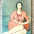 Vintage Italian Signed Modernist Woman Portrait Oil Painting For Sale - Image 10 of 13