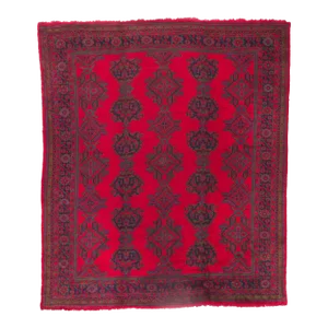 Antique Red Turkish Oushak Rug - 12'00 X 14'02