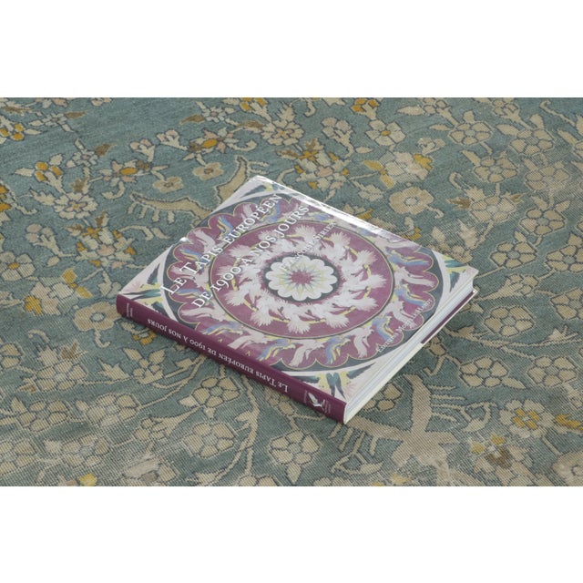 Oversized Antique 20th Century Indo-Persian Rug With Floral Vinery - Rug & Kilim For Sale - Image 9 of 11